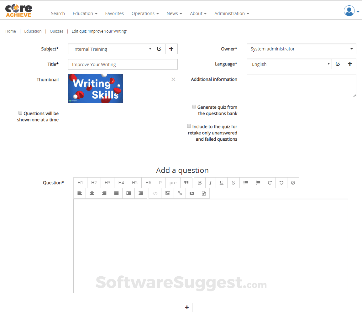 CoreAchieve LMS Small Screenshot 3